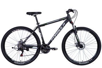 Велосипед алюминий 29 Formula MOTION AM DD рама-19" черно-зеленый (матовый) 2024 VT_OPS-FR-29-271 фото