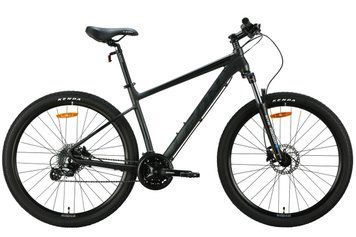 Велосипед алюминий 27.5" Leon XC 80 AM Hydraulic lock out HDD рама-18" серый с черным (матовый) 2024 VT_OPS-LN-27.5-166 фото