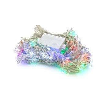 Гірлянди 330LED Водоспад (Red/Green/Blue/Yellow), 8 режимів, 3*2метри, прозора ізоляція U_33579 фото