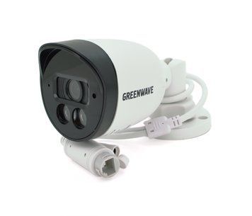 Камера цилиндрическая 4MP Starlig c микрофоном GW IPC17B4MP25 2.8mm POE ИК-Подсветка U_26292 фото