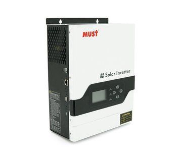 Гібридний інвертор MUST PV18-1512VPM, 1500W, 12V, струм заряду 10/20A, 160-275V, MPPT (60А, 15-145 Vdc) U_37155 фото