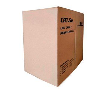 Кабель КПВ 4х2х0,50 (UTP-cat.5E), UPLINK, ( CCA), для внутренних работ, 305м, Box U_17210 фото