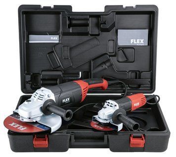 Кутова шліфувальна машина велика FLEX L2200-230 mm + L1001-125 mm (кейс) (492310) HY_090115529 фото