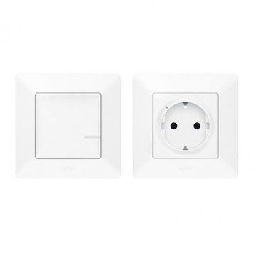 Legrand Набор упр. эл. приборами (smart-розетка + smart-выключатель) (Valena Life with NETATMO) [Белый] RC_752154 фото
