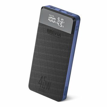 Универсальная мобильная батарея Brevia 20000mAh 45W Li-Pol, LCD LI_44245 фото