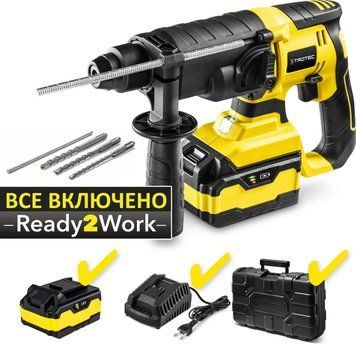 Перфоратор акумуляторний Trotec PRDS 20-20V + кейс (4415000210) DS_DAS302797 фото