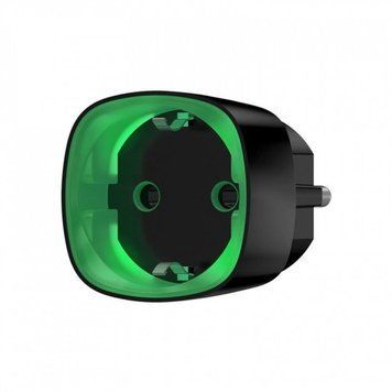 Умная розетка со счетчиком энергопотребления Ajax Socket черная, 230V, 11А, 2.5 кВт RC_12339 фото