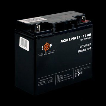 Аккумулятор AGM LPM 12V - 17 Ah для Mercedes LP_10743 фото