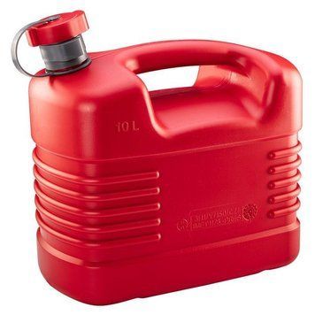 Канистра Neo Tools топливная 10л пластик HDPE, гибкий слив, 0.87кг, красный RC_11-560 фото