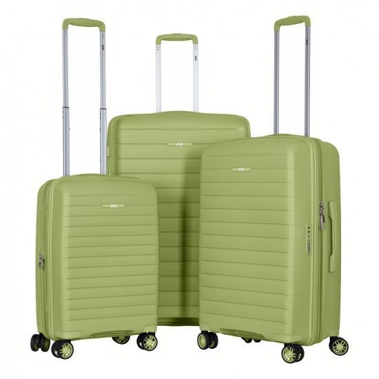 Валіза 2E, Aero, поліпропілен, мала, 35/44 л, TSA, 4 колеса, EXP, оливково-зелений RC_2E-SPP-AERO-S-MG фото