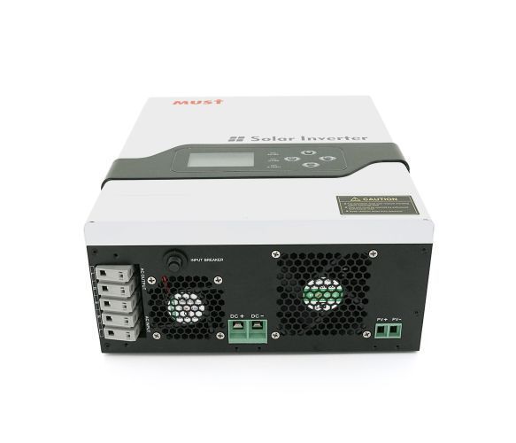 Гибридный инвертор MUST PV18-1512VPM, 1500W, 12V, ток заряда 10/20A, 160-275V, MPPT (60А, 15-145 Vdc) U_37155 фото