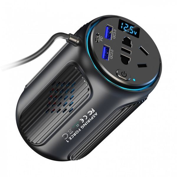 Автомобільний інвертор Aspiring Force 1 150W, PD20W AS_FC.150 фото