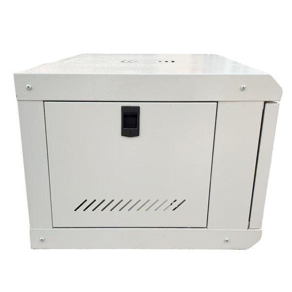 Шафа настінна серверна GEAR 6U 600x600х300 мм сірий із полицею (GWMSN-6U-600-600G) IP_GWMSN-6U-600-600G фото