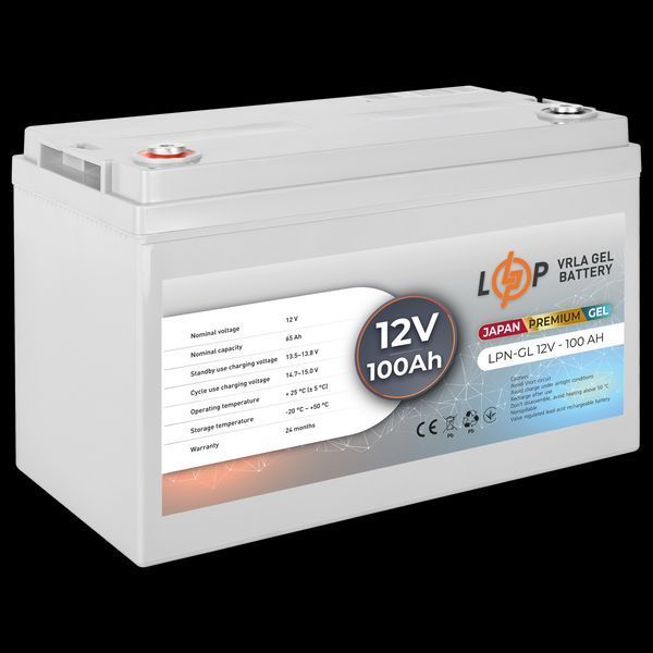 Аккумулятор гелевый LPN-GL 12V - 100 Ah LP_13719 фото
