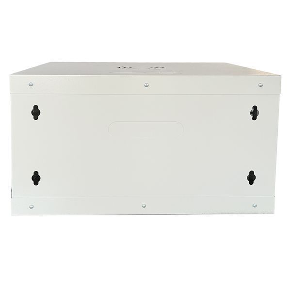 Шафа настінна серверна GEAR 6U 600x600х300 мм сірий із полицею (GWMSN-6U-600-600G) IP_GWMSN-6U-600-600G фото