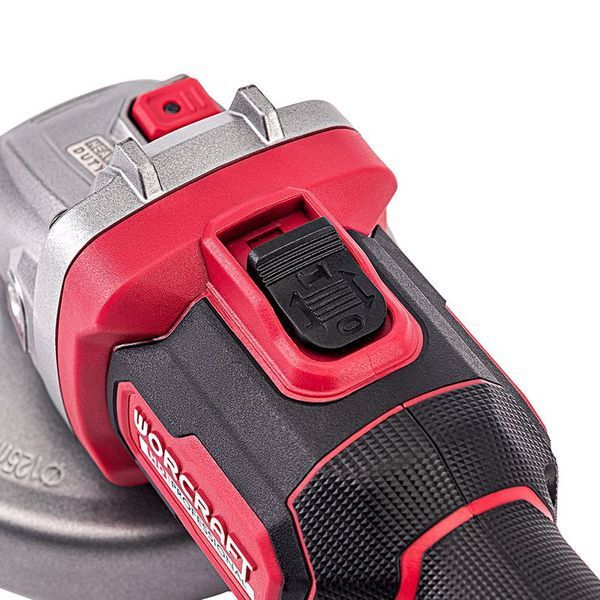 Аккумуляторная бесщеточная шлифмашина угловая WORCRAFT CAG‑S20LiBM‑125B WM_13291 фото