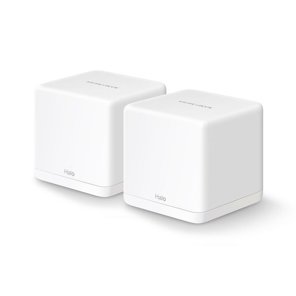 Маршрутизатор HALO H30 2PK AC1300 2xGE LAN/WAN MESH Mercusys RC_HALO-H30G-2-PACK фото