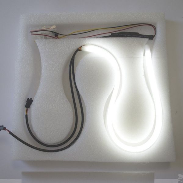 Денні ходові вогні DRL Mitsumi FLEX White 2*600mm KL_701 фото