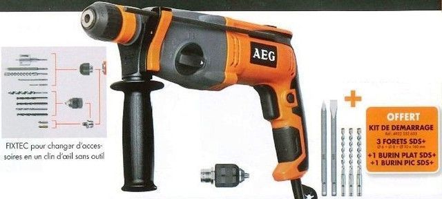 Перфоратор AEG KH 24 XEK-SET1 HY_90107935 фото