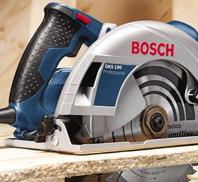 Пила дисковая Bosch GKS 190 1400Вт 190мм 4.2кг RC_0.601.623.000 фото