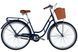 Велосипед сталь 28 Dorozhnik RETRO Velosteel рама-19" синій з багажником задн. St з кошиком Pl з крилом St VT_OPS-D-28-395 фото 1