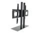 Кронштейн для TV PiPo PP-DZF062, 40"-65", до 60кг, без нахилу, Чорний U_25657 фото 2