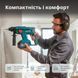 Набір із трьох акумуляторних інструментів Konner&Sohnen KS RHAGD 20V SET 3 20В дриль, шліфмашина кутова, перфоратор, швидкий ЗП 4.5А акб 2х4А&middot;год сумка 7.5кг RC_KSRHAGD20VSET3 фото 7