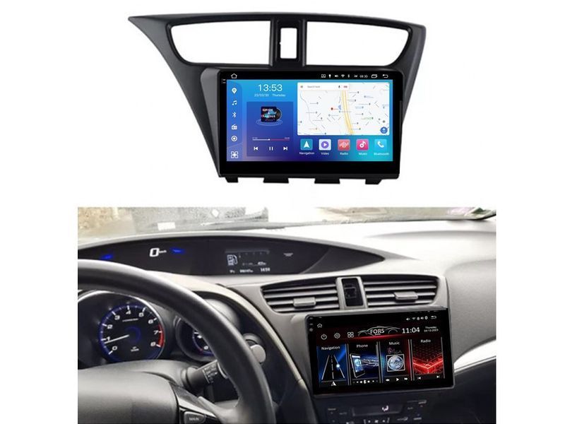 Штатна автомагнітола FORS.auto FS 2 PRO для Honda Civic (2+32Gb, 9") 2012-2017 FA_FS-2336 фото