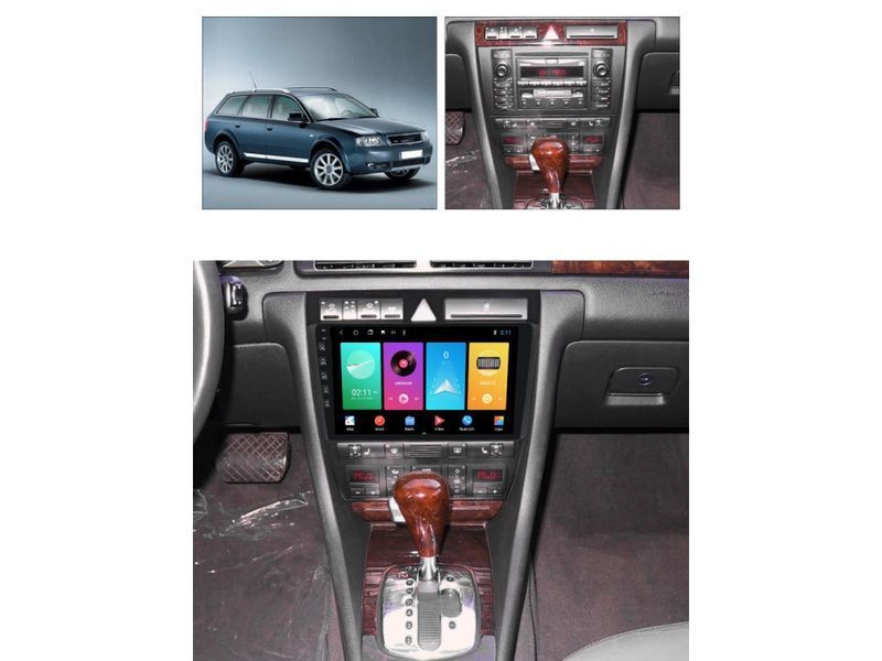 Штатна автомагнітола FORS.auto М300 для Audi A6/S6 1997-2007 FA_1023-М300 фото