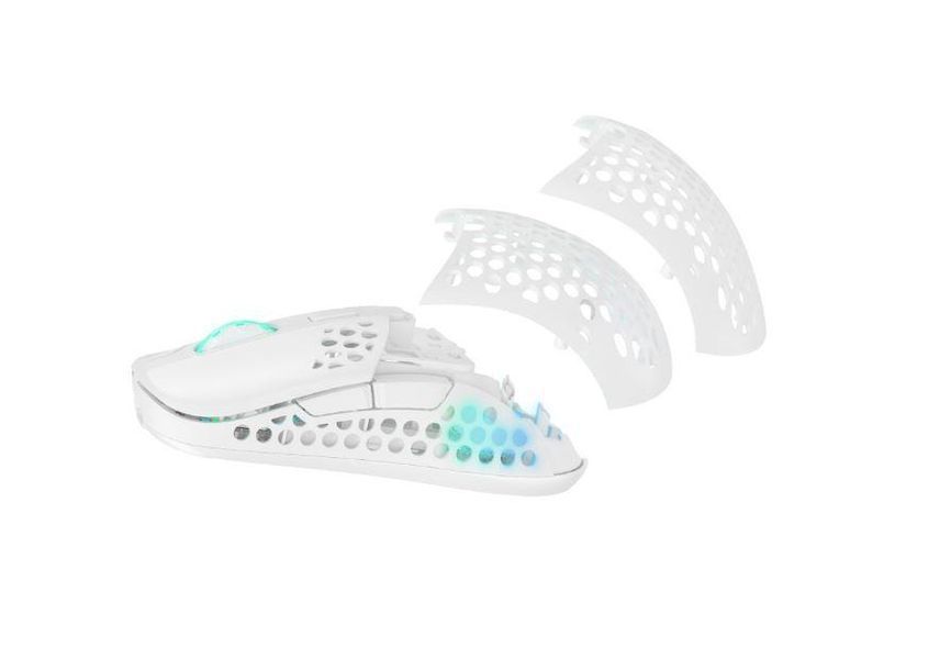 Cherry Xtrfy Миша M42, WL/USB-A, RGB, Білий RC_M42W-RGB-WHITE фото