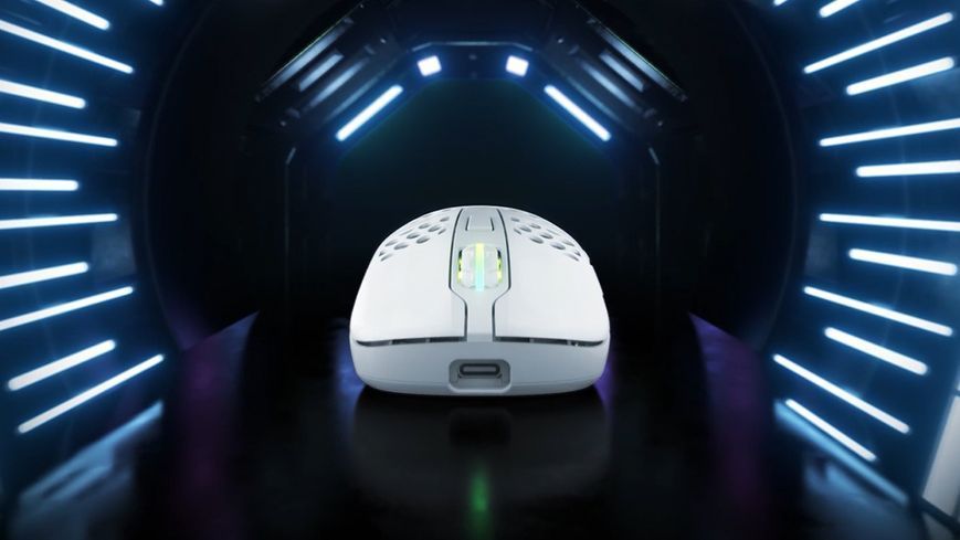 Cherry Xtrfy Миша M42, WL/USB-A, RGB, Білий RC_M42W-RGB-WHITE фото