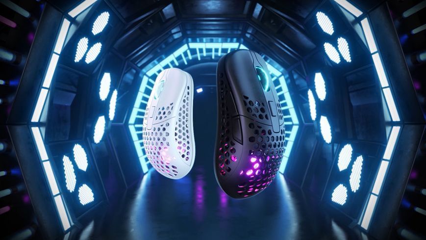 Cherry Xtrfy Миша M42, WL/USB-A, RGB, Білий RC_M42W-RGB-WHITE фото