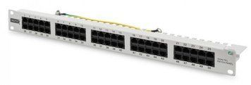 Патч-панель DIGITUS CАТ 3 UTP, 19", 1U, 50 портов, собранная, серая RC_DN-91350-1 фото