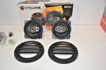 Автоакустика CYCLONE FX-102 2-х полосные динамики 80W 10 см 4" CY_НФ-00001045 фото
