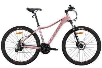 Велосипед алюминий 27.5" Leon XC LADY AM Hydraulic lock out HDD рама-16.5" розовый с черным 2024 VT_OPS-LN-27.5-171 фото