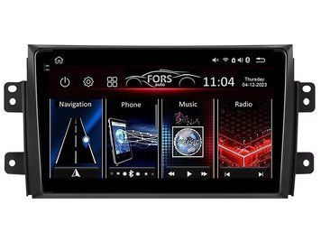 Штатная автомагнитола FORS.auto FS 2 PRO для Suzuki SX4 (2+32Gb, 9") 2006-2012 FA_FS-2026 фото