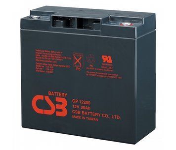 Аккумуляторная батарея CSB GP12200, 12V 20Ah (181х77х167 мм), Q4 U_05177 фото