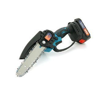 Аккумуляторная цепная пила Chain Saw 6*, 24V, зарядное+ 2 акумулятора, Вох U_34599 фото