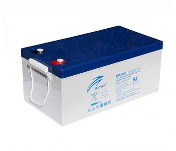 Акумуляторна батарея GEL RITAR DG12-260, Gray Case, 12V 260.0Ah, (520x268x220(225)) , Q1 U_02175 фото
