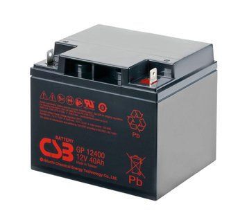 Аккумуляторная батарея CSB GP12400, 12V 40Ah (197х166х170мм),13 kg Q1 U_04309 фото