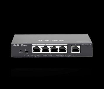 Интеллектуальный POE коммутатор Ruijie RG-ES205GC-P (5-портовый, гигабитный) U_26848 фото