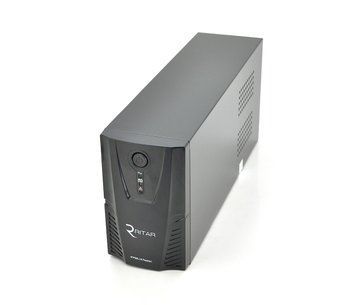 ДБЖ Ritar RTP600L-UX-IEC (360W) Proxima-L LED AVR 3st USB 4xIEC-320 C14 145-290Vac 1x12V7Ah plastik U_6802 фото