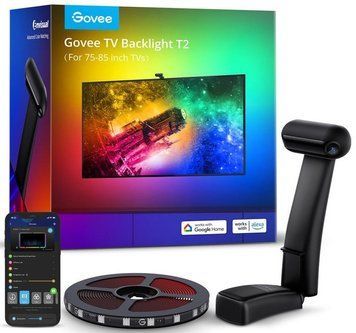 Набір адаптивного підсвічування Govee H605C Envisual TV Backlight T2 with Dual Cameras 55-65' RGB Чорний RC_H605C311 фото