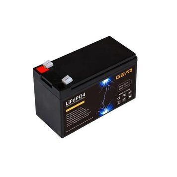 Акумуляторна батарея GEAR LiFePo4 12.8V / 9 Ah (115Wh) Клема &ndash; Т2/F2 IP_GB-LiFePo4-12.8-9 фото