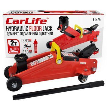 Домкрат підкатний Carlife 2т 130-330мм FJ575 LI_FJ575 фото