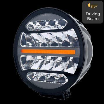 Фара рабочего света Premium DriveX WL R-104 DLX 7" SP+DRL 18L-90W OSR DR_DR-00001190 фото