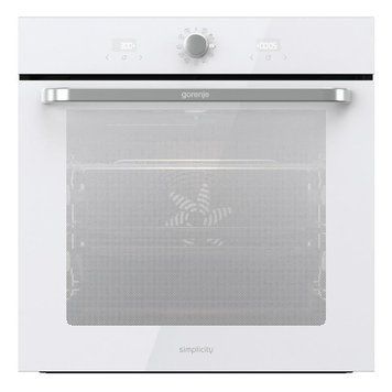 Духова шафа Gorenje електрична, 77л, A, пара, дисплей, макс.темпер.-300, біла RC_BOS6737SYW фото