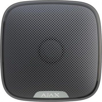 Беспроводная наружная сирена Ajax StreetSiren черная, 113 дБ RC_1158 фото
