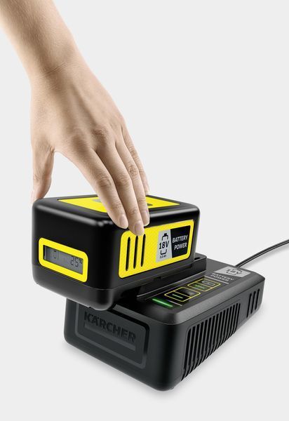Набор быстрозарядный, 18V, 5 Ah (аккумулятор + ЗУ) Karcher RC_2.445-063.0 фото