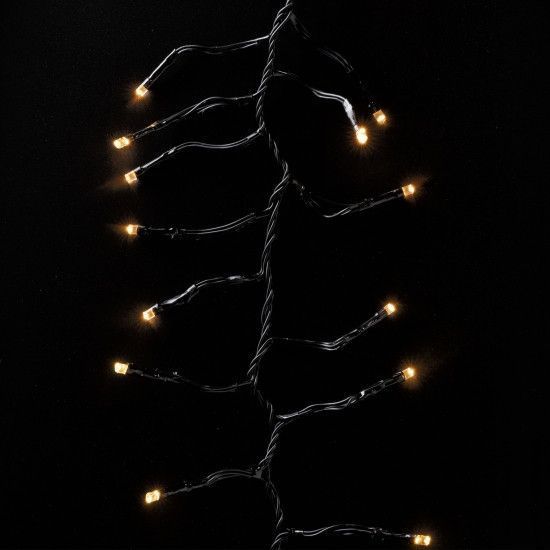 Гірлянда Smart LED Twinkly Cluster AWW, 400, Gen II, IP44 чорний кабель RC_TWC400GOP-BEU фото